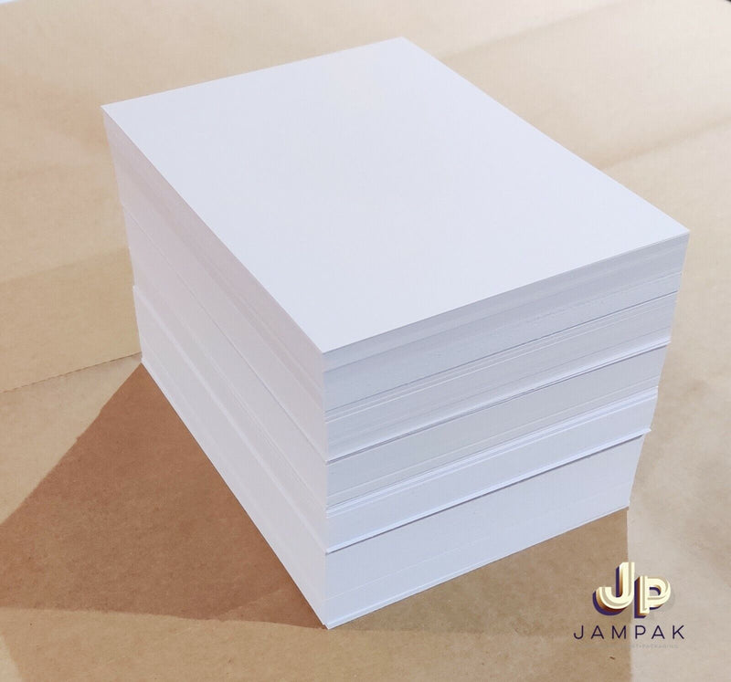 White Craft Card 250/350/450/720gsm PREMIUM QUALITY A3, A4, A5, Arts&Crafts.