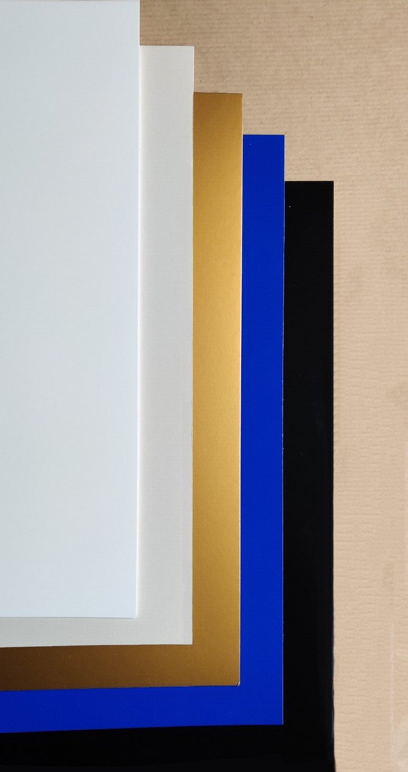 Chromolux Mixed Colour A4 Packs 5 Colours 250gsm 40 Sheets PREMIUM QUALITY CARD