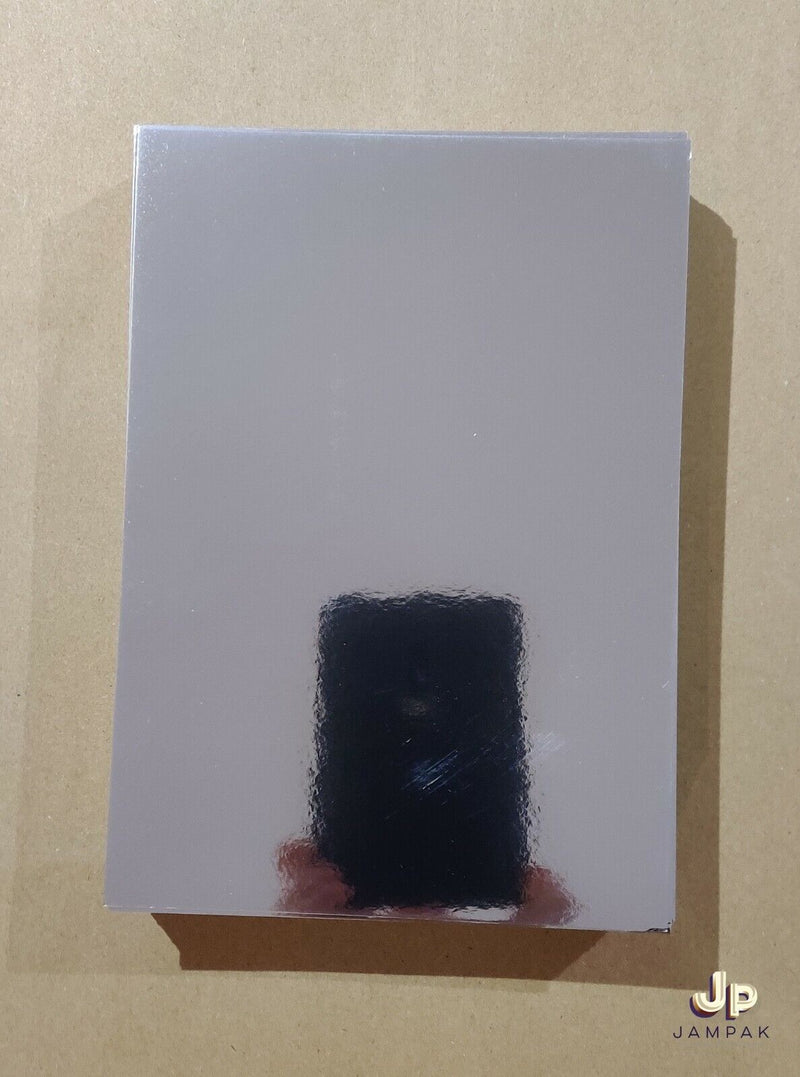 Silver Mirror card A5/A4/A3 280gsm Highest Quality,Arts&Craft. One sided.